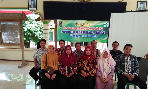 PELATIHAN GAWAT DARURAT (GADAR) BERSAMA PUSKESMAS JATIROGO